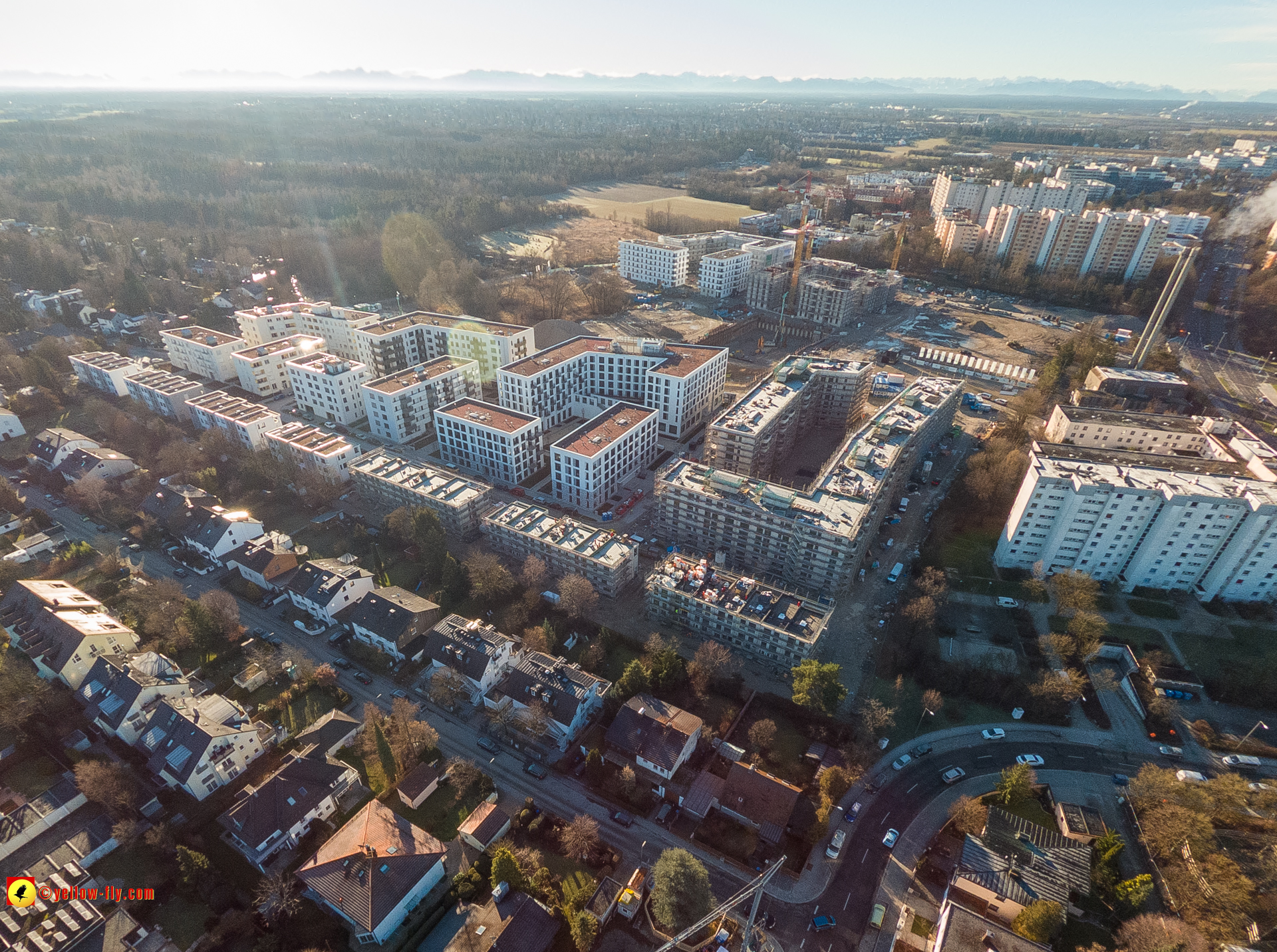Alexisquartier und Pandion Verde in Neuperlach